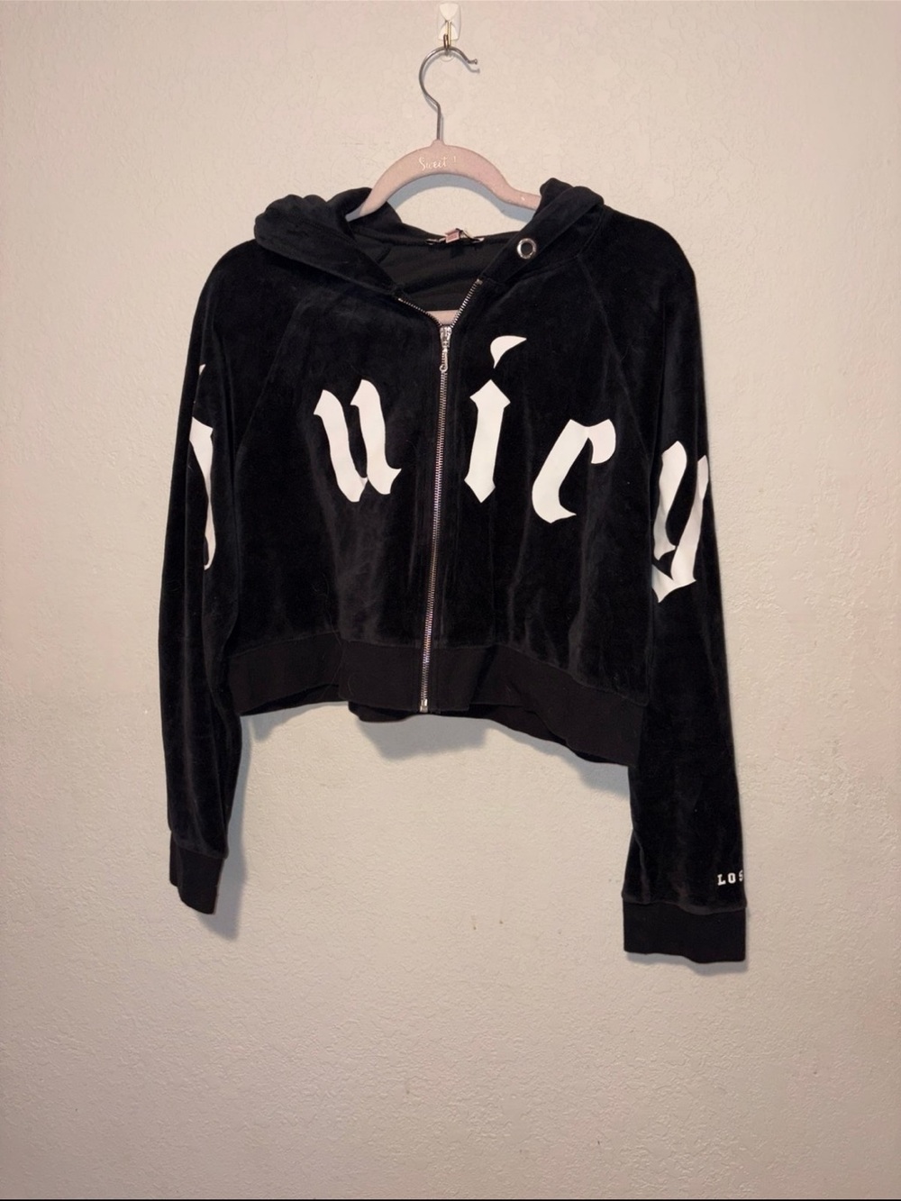 juicy couture velour jacket 2000s